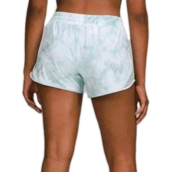 Lululemon Women's Hotty Hot Shorts 4" Low Rise Lined Diamond Dye Sz 4 - Picture 2 of 7